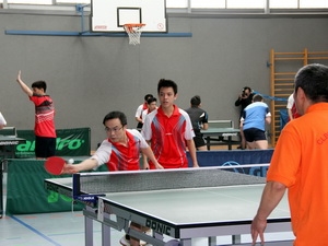 OVs’ table tennis clubs play friendly in Berlin